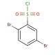 2,5-Dibromobenzenesulfonyl chloride (CAS 23886-64-8) - chemical structure image