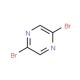 2,5-Dibromopyrazine (CAS 23229-26-7) - chemical structure image