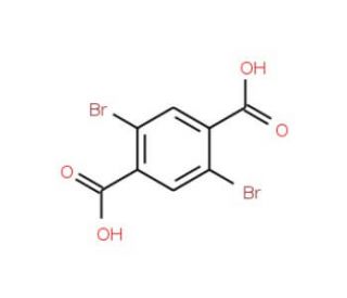 2,5-Dibromoterephthalic acid (CAS 13731-82-3) - chemical structure image