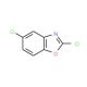 2,5-Dichloro-1,3-benzoxazole (CAS 3621-81-6) - chemical structure image