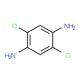 2,5-Dichloro-1,4-phenylenediamine (CAS 20103-09-7) - chemical structure image