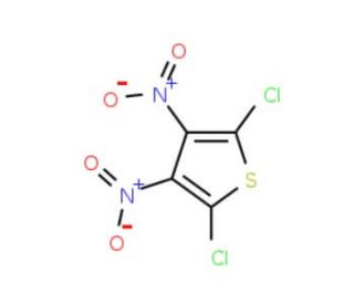 2,5-Dichloro-3,4-dinitrothiophene (CAS 51584-21-5) - chemical structure image