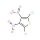 2,5-Dichloro-3,4-dinitrothiophene (CAS 51584-21-5) - chemical structure image
