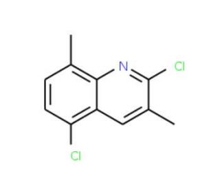 2,5-Dichloro-3,8-dimethylquinoline (CAS 948291-23-4) - chemical structure image
