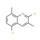 2,5-Dichloro-3,8-dimethylquinoline (CAS 948291-23-4) - chemical structure image