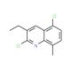 2,5-Dichloro-3-ethyl-8-methylquinoline (CAS 1031927-97-5) - chemical structure image