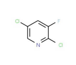 2,5-Dichloro-3-fluoropyridine (CAS 103999-77-5) - chemical structure image