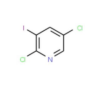 2,5-Dichloro-3-iodopyridine (CAS 942206-23-7) - chemical structure image