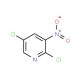 2,5-Dichloro-3-nitro-pyridine (CAS 21427-62-3) - chemical structure image