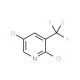 2,5-Dichloro-3-(trifluoromethyl)pyridine (CAS 70158-59-7) - chemical structure image