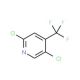 2,5-Dichloro-4-(trifluoromethyl)pyridine (CAS 89719-92-6) - chemical structure image