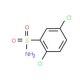 2,5-Dichloro-benzenesulfonamide (CAS 7720-45-8) - chemical structure image