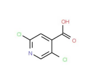 2,5-Dichloro-isonicotinic acid (CAS 88912-26-9) - chemical structure image