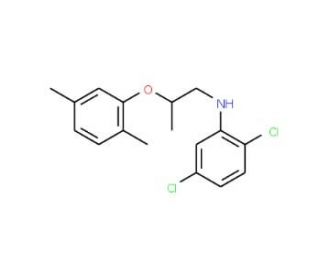 2,5-Dichloro-N-[2-(2,5-dimethylphenoxy)-propyl]aniline - chemical structure image