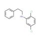 2,5-Dichloro-N-phenethylaniline - chemical structure image