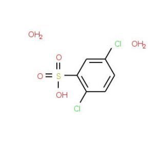2,5-Dichlorobenzenesulfonic acid dihydrate (CAS 38484-94-5) - chemical structure image