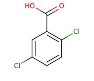 2,5-Dichlorobenzoic acid (CAS 50-79-3) - chemical structure image