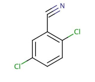 2,5-Dichlorobenzonitrile (CAS 21663-61-6) - chemical structure image