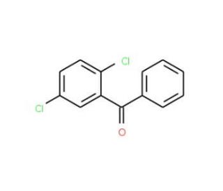 2,5-Dichlorobenzophenone (CAS 16611-67-9) - chemical structure image