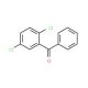 2,5-Dichlorobenzophenone (CAS 16611-67-9) - chemical structure image