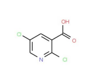 2,5-Dichloronicotinic acid (CAS 59782-85-3) - chemical structure image