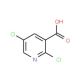 2,5-Dichloronicotinic acid (CAS 59782-85-3) - chemical structure image
