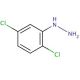 2,5-Dichlorophenylhydrazine (CAS 305-15-7) - chemical structure image