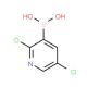 2,5-Dichloropyridine-3-boronic acid (CAS 536693-97-7) - chemical structure image
