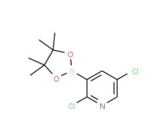 2,5-Dichloropyridine-3-boronic acid pinacol ester (CAS 1073371-98-8) - chemical structure image