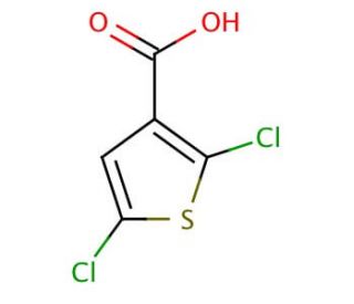 2,5-Dichlorothiophene-3-carboxylic acid (CAS 36157-41-2) - chemical structure image