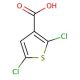 2,5-Dichlorothiophene-3-carboxylic acid (CAS 36157-41-2) - chemical structure image