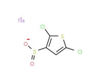 2,5-Dichlorothiophene-3-sulfinic acid sodium salt (CAS 363179-59-3) - chemical structure image