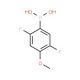 2,5-Difluoro-4-methoxyphenylboronic acid (CAS 897958-93-9) - chemical structure image