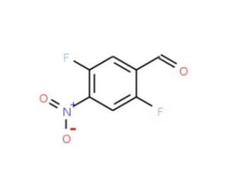 2,5-Difluoro-4-nitrobenzenecarbaldehyde - chemical structure image