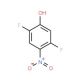 2,5-Difluoro-4-nitrophenol (CAS 120103-18-6) - chemical structure image