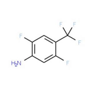 2,5-Difluoro-4-(trifluoromethyl)aniline (CAS 114973-22-7) - chemical structure image