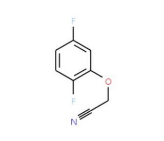 2,5-Difluoro-phenoxyacetonitrile - chemical structure image