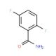 2,5-Difluorobenzamide (CAS 85118-03-2) - chemical structure image