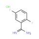 2,5-Difluorobenzamidine hydrochloride (CAS 885957-28-8) - chemical structure image