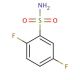 2,5-Difluorobenzenesulfonamide (CAS 120022-63-1) - chemical structure image