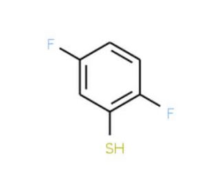 2,5-difluorobenzenethiol (CAS 77380-28-0) - chemical structure image
