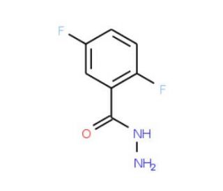 2,5-Difluorobenzhydrazide - chemical structure image