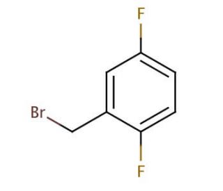 2,5-Difluorobenzyl bromide (CAS 85117-99-3) - chemical structure image