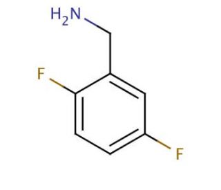 2,5-Difluorobenzylamine (CAS 85118-06-5) - chemical structure image