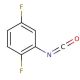 2,5-Difluorophenyl isocyanate (CAS 39718-32-6) - chemical structure image