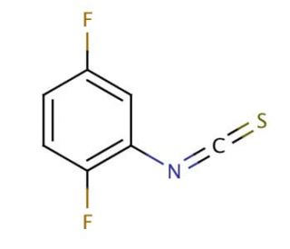 2,5-Difluorophenyl isothiocyanate (CAS 206559-57-1) - chemical structure image