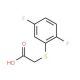 [(2,5-difluorophenyl)thio]acetic acid - chemical structure image