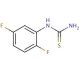 (2,5-Difluorophenyl)thiourea (CAS 207981-44-0) - chemical structure image
