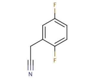 2,5-Difluorophenylacetonitrile (CAS 69584-87-8) - chemical structure image