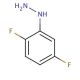 2,5-Difluorophenylhydrazine (CAS 97108-50-4) - chemical structure image